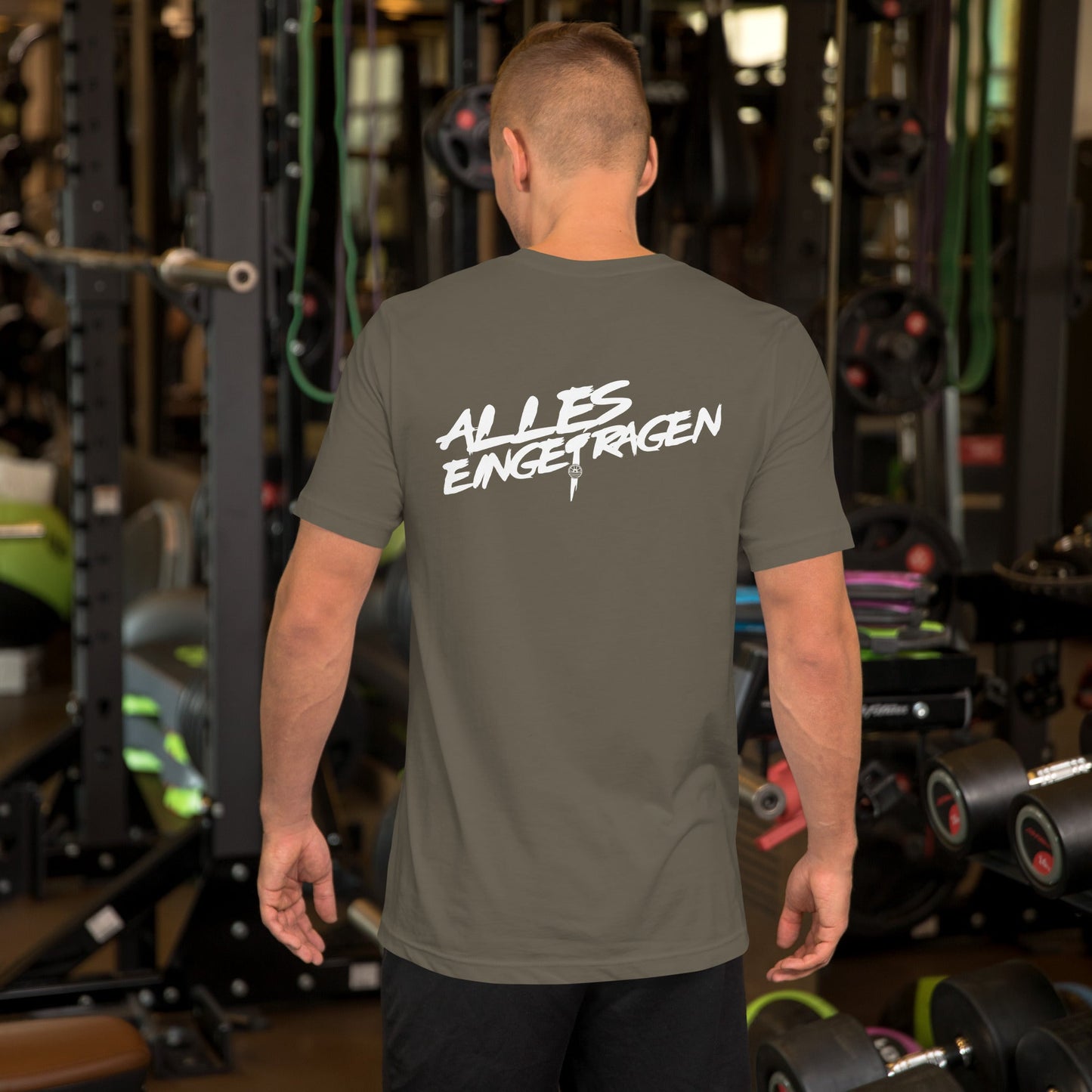 ALLES EINGETRAGEN - Armee / S - T-Shirt