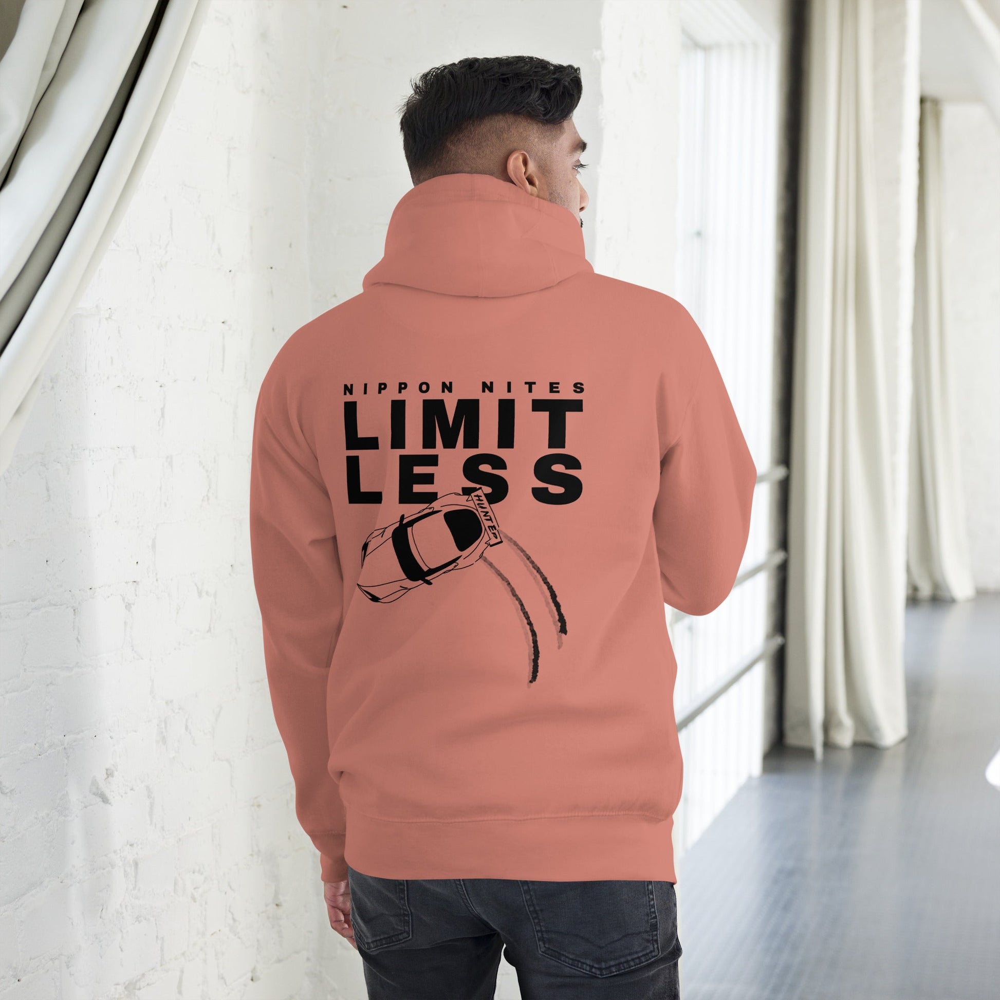 LIMITLESS - Dusty Rose / S - Hoodie