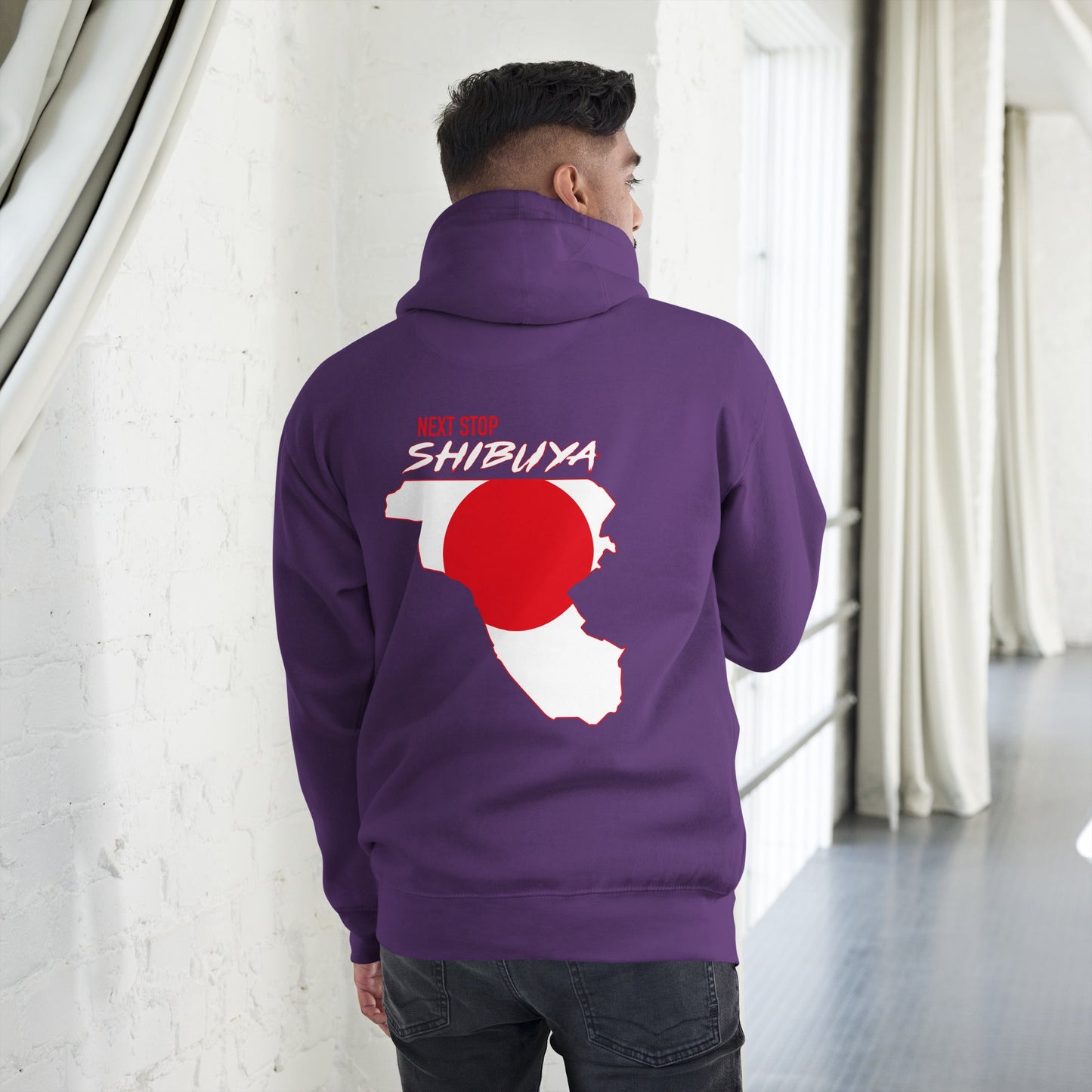 NEXT STOP: SHIBUYA - Lila / S - Hoodie