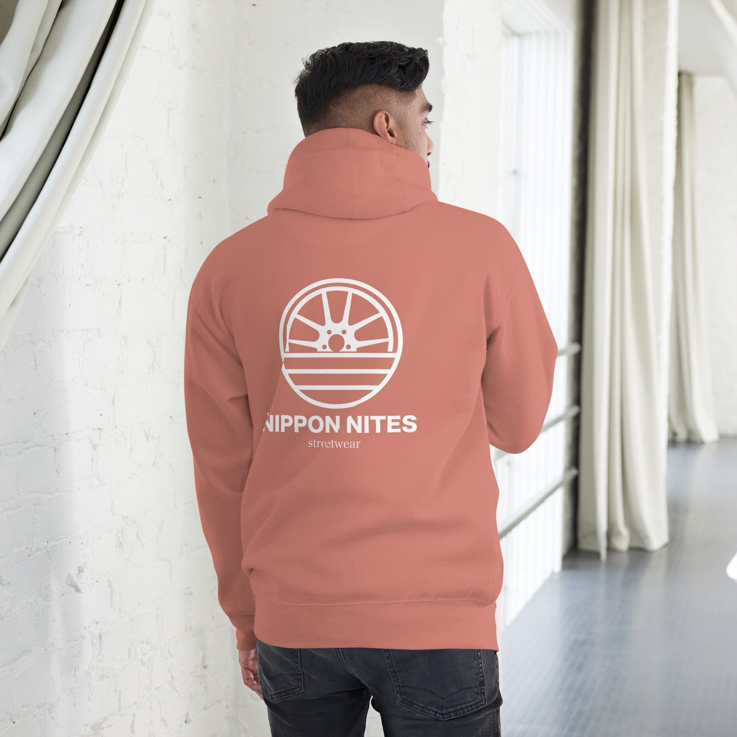 NIPPON NITES - Dusty Rose / S - Hoodie