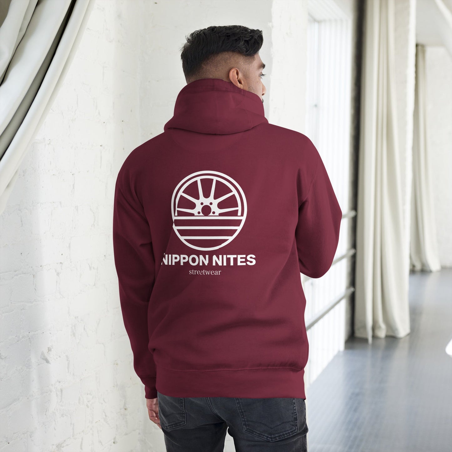 NIPPON NITES - Kastanienbraun / S - Hoodie