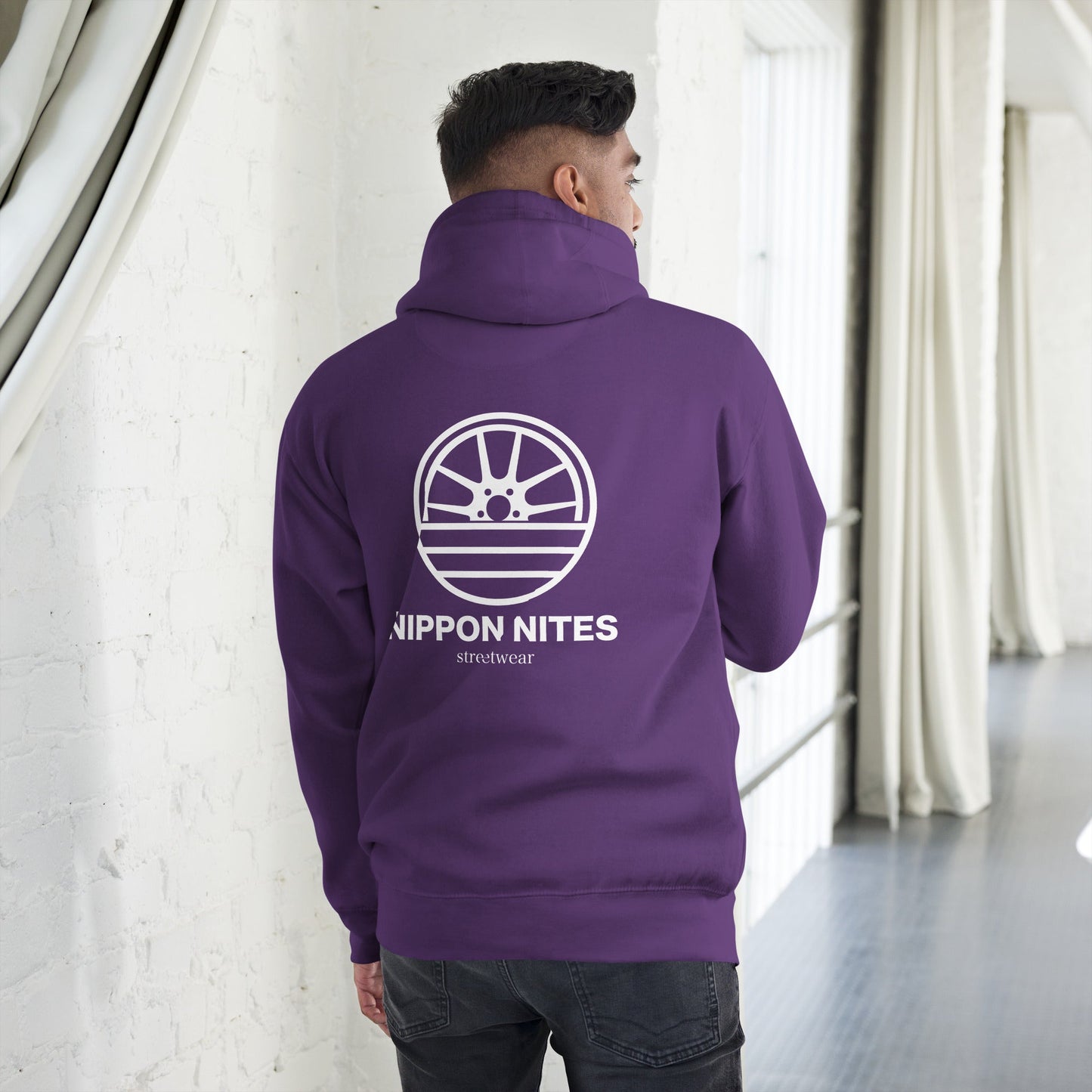 NIPPON NITES - Lila / S - Hoodie
