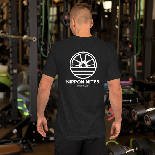 NIPPON NITES - Schwarz Heather / S - T-Shirt