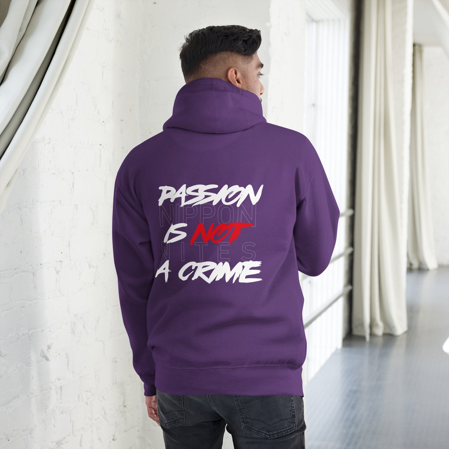 PASSION IS NOT A CRIME - Lila / S - Hoodie