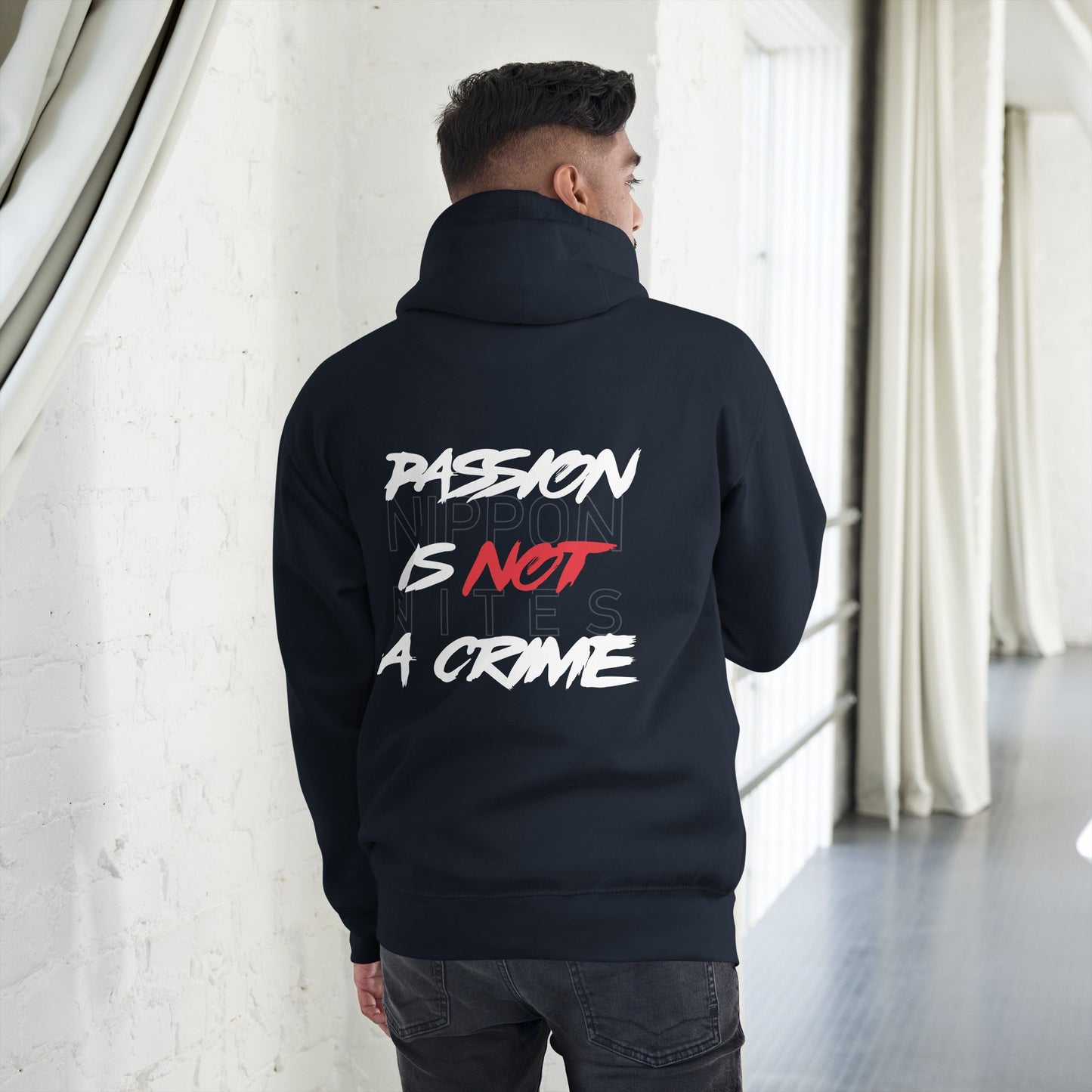 PASSION IS NOT A CRIME - Navy Blazer / S - Hoodie