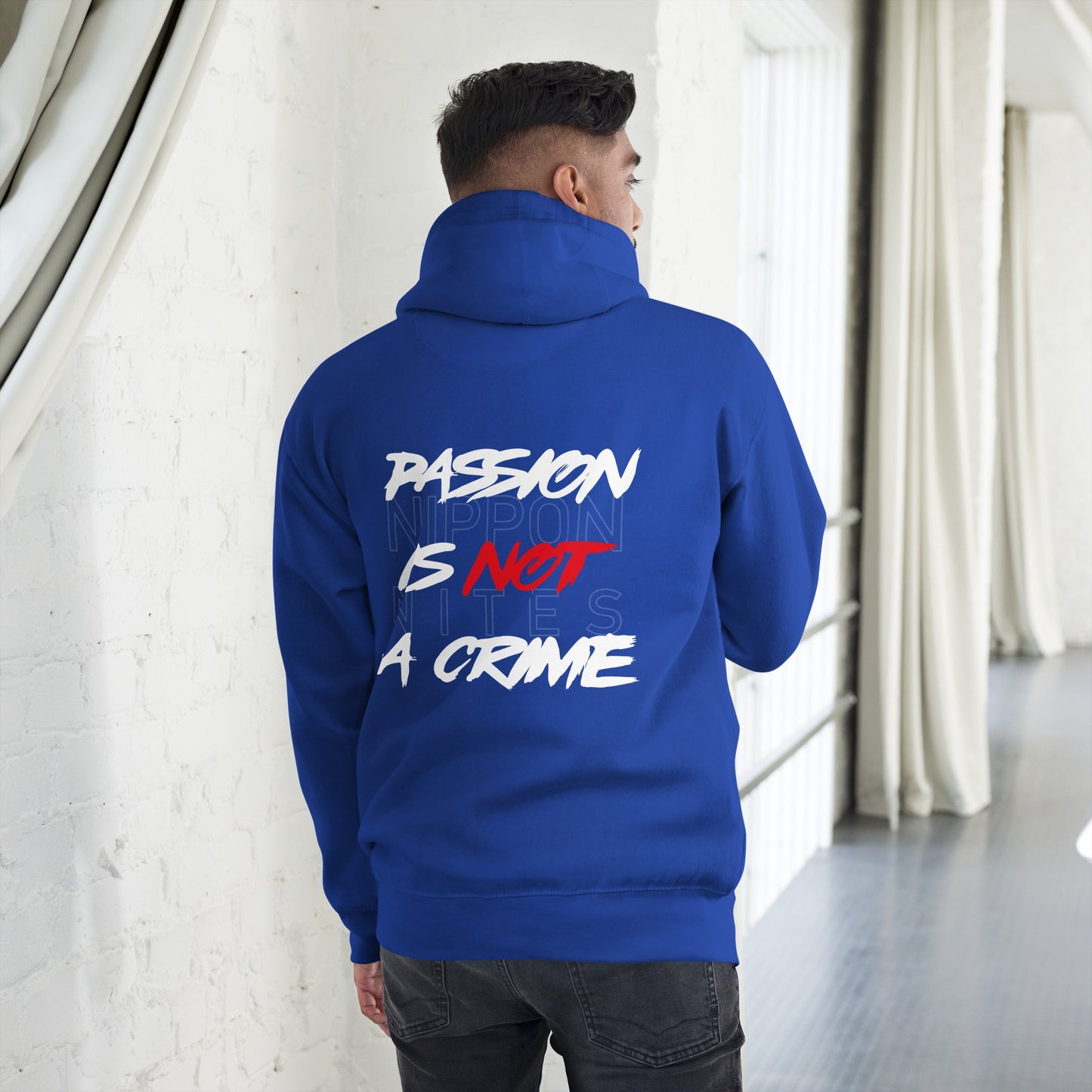 PASSION IS NOT A CRIME - Team Royal / S - Hoodie