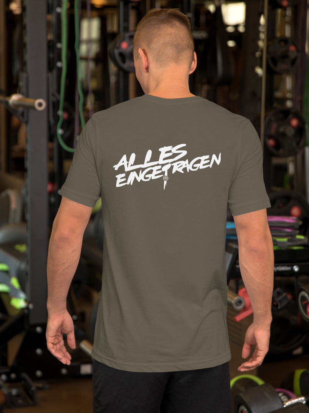 ALLES EINGETRAGEN - Armee / S - T-Shirt