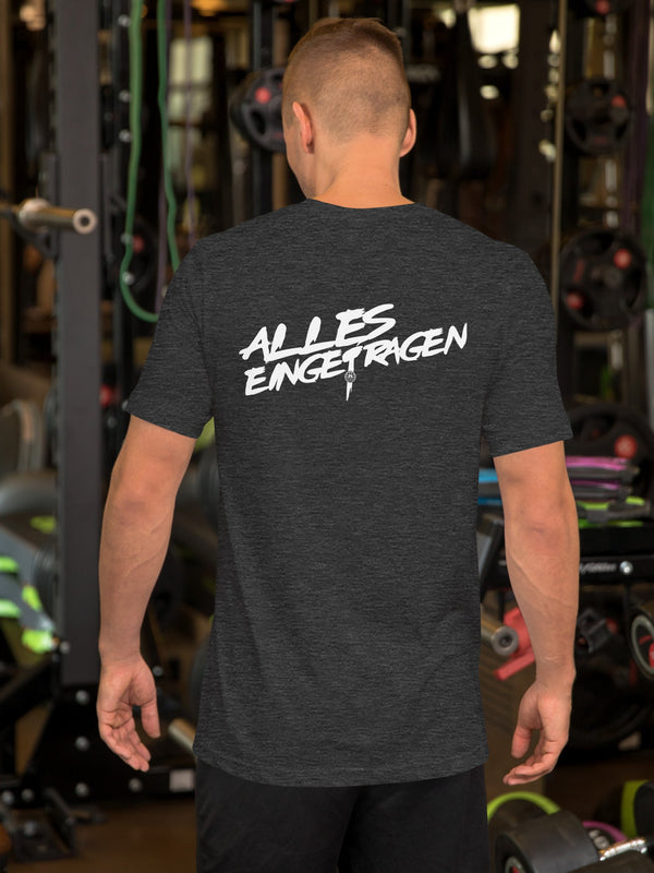 ALLES EINGETRAGEN - Dunkelgrau Heather / S - T-Shirt