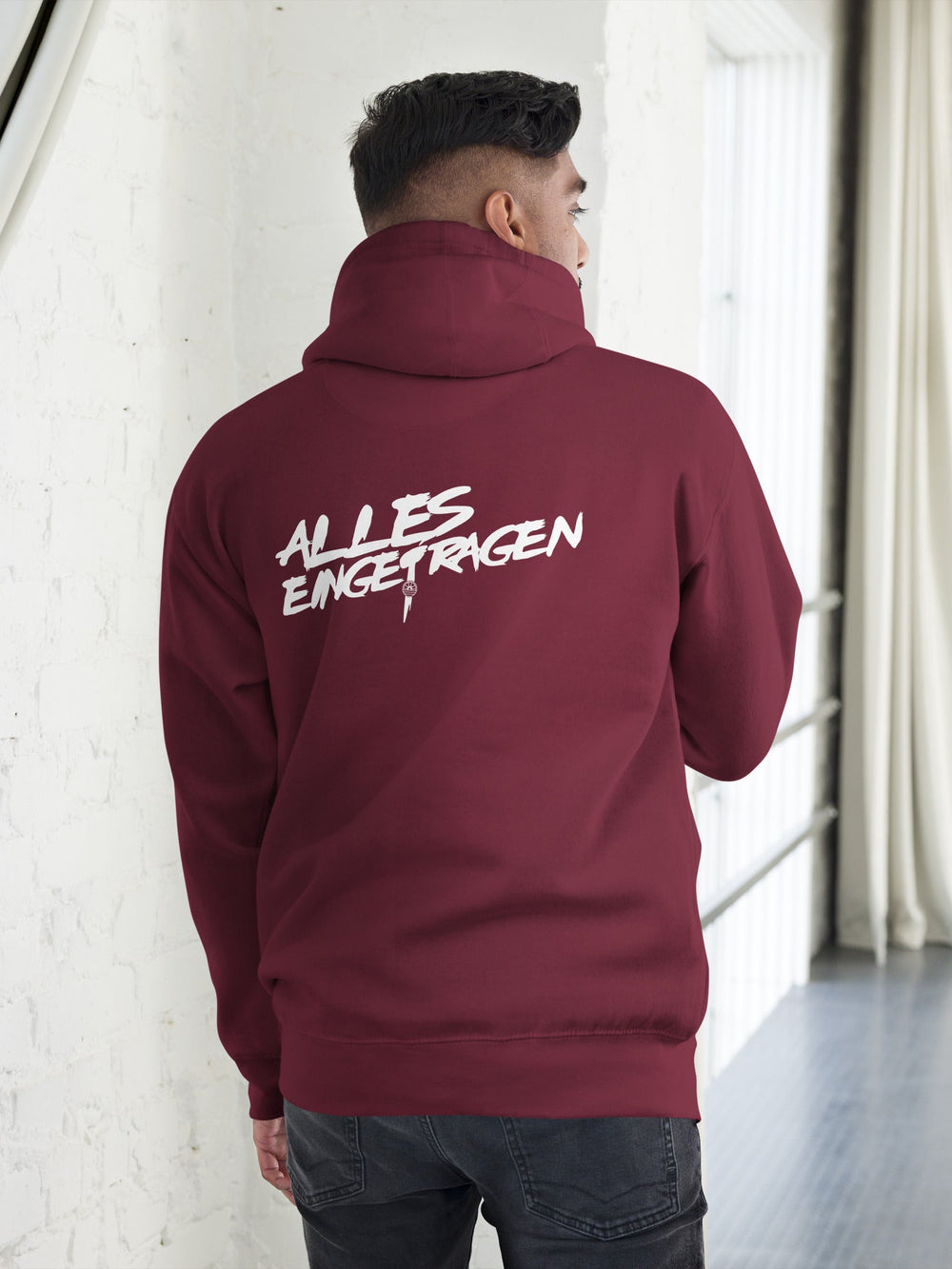 ALLES EINGETRAGEN - Kastanienbraun / S - Hoodie
