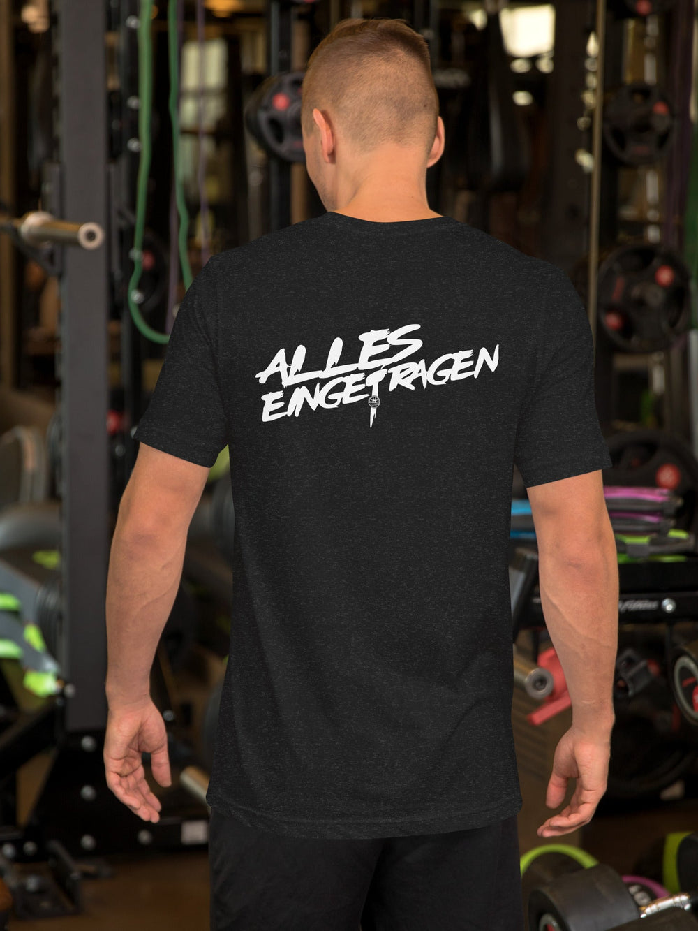 ALLES EINGETRAGEN - Schwarz Heather / S - T-Shirt