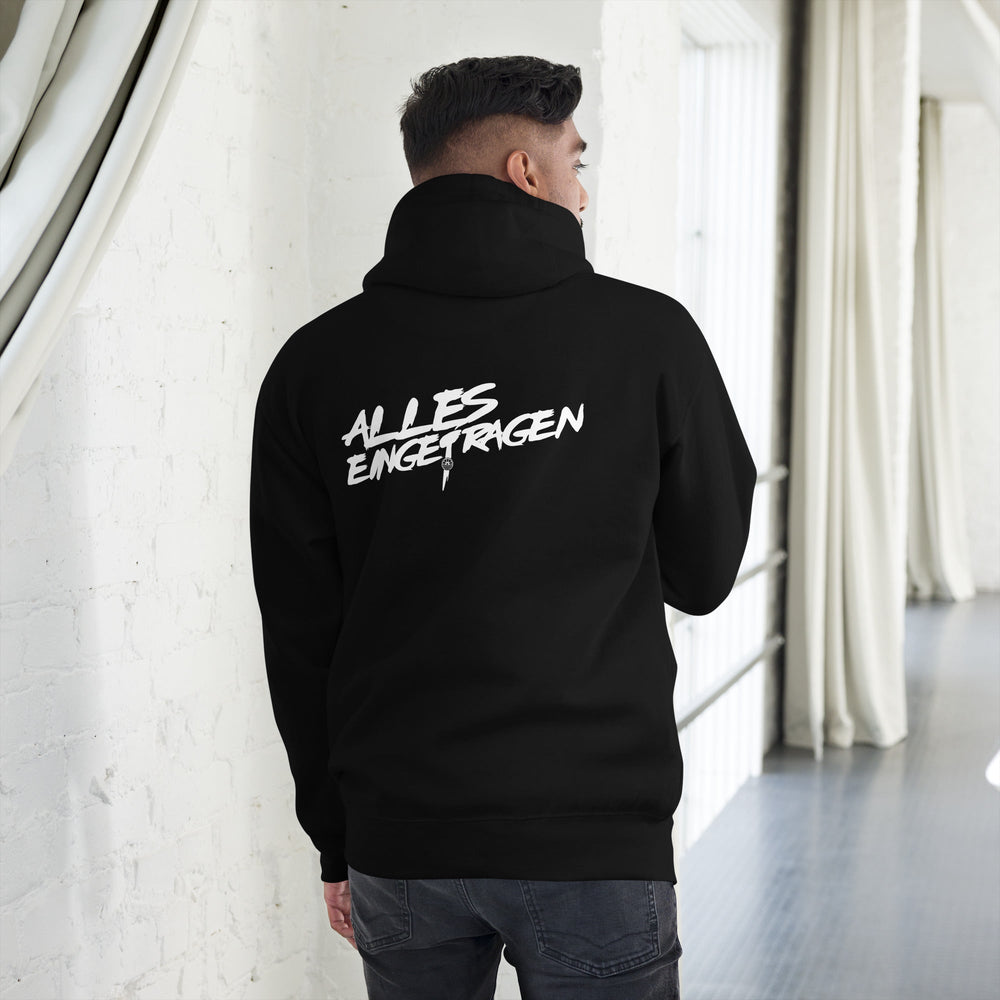 ALLES EINGETRAGEN - Schwarz / S - Hoodie