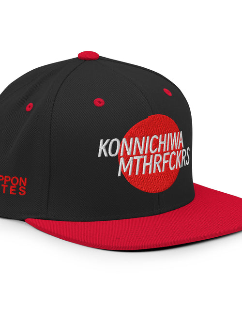 KONNICHIWA MTHRFCKRS CAP
