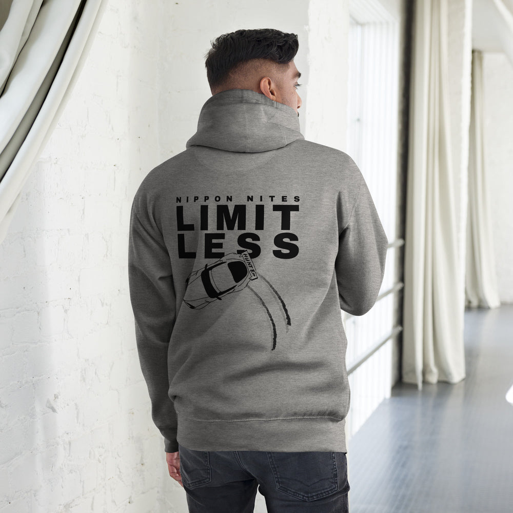 LIMITLESS - Carbon Grey / S - Hoodie