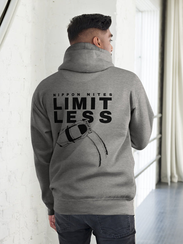 LIMITLESS - Carbon Grey / S - Hoodie