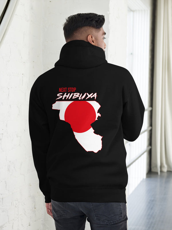 NEXT STOP: SHIBUYA - Schwarz / S - Hoodie
