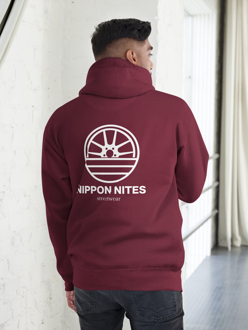 NIPPON NITES - Kastanienbraun / S - Hoodie