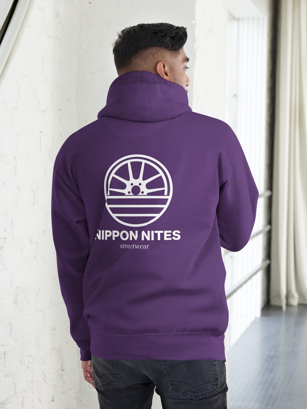NIPPON NITES - Lila / S - Hoodie
