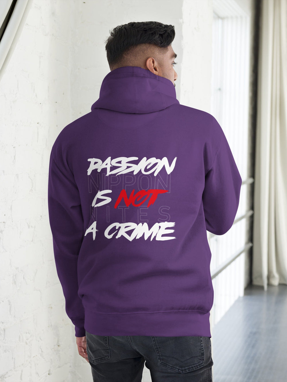 PASSION IS NOT A CRIME - Lila / S - Hoodie