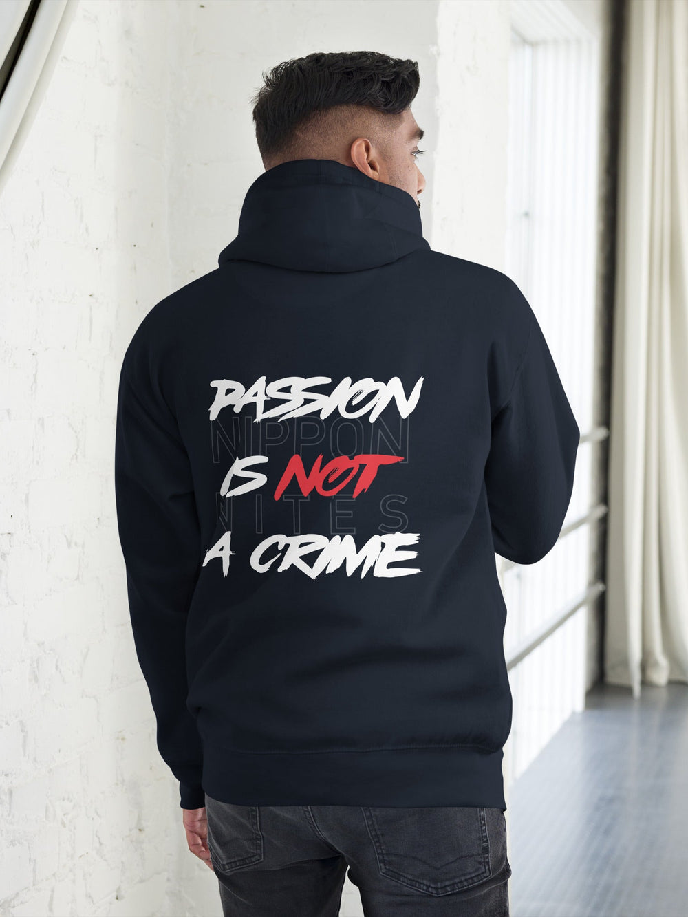 PASSION IS NOT A CRIME - Navy Blazer / S - Hoodie