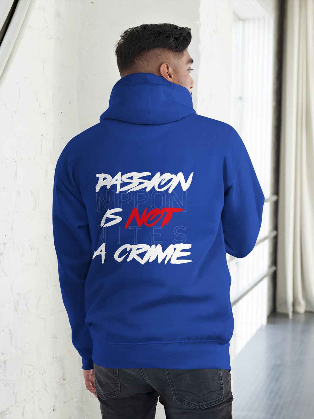 PASSION IS NOT A CRIME - Team Royal / S - Hoodie